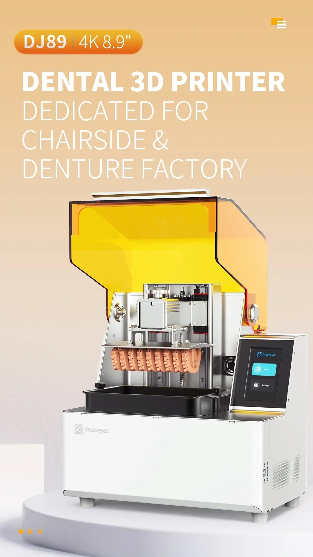 ​3D printing automation system for dentures​