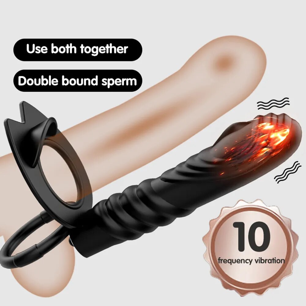 Large Anal Vibrator Plug