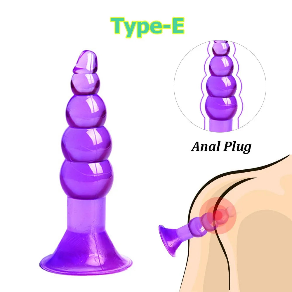 Massager dildo covered in jelly