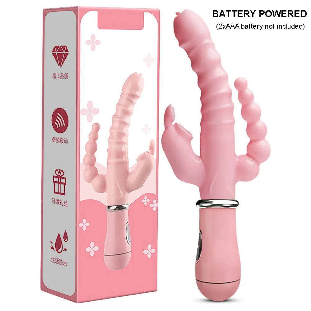 Masturbator pleasure toy with tongue dildo and vibrating function