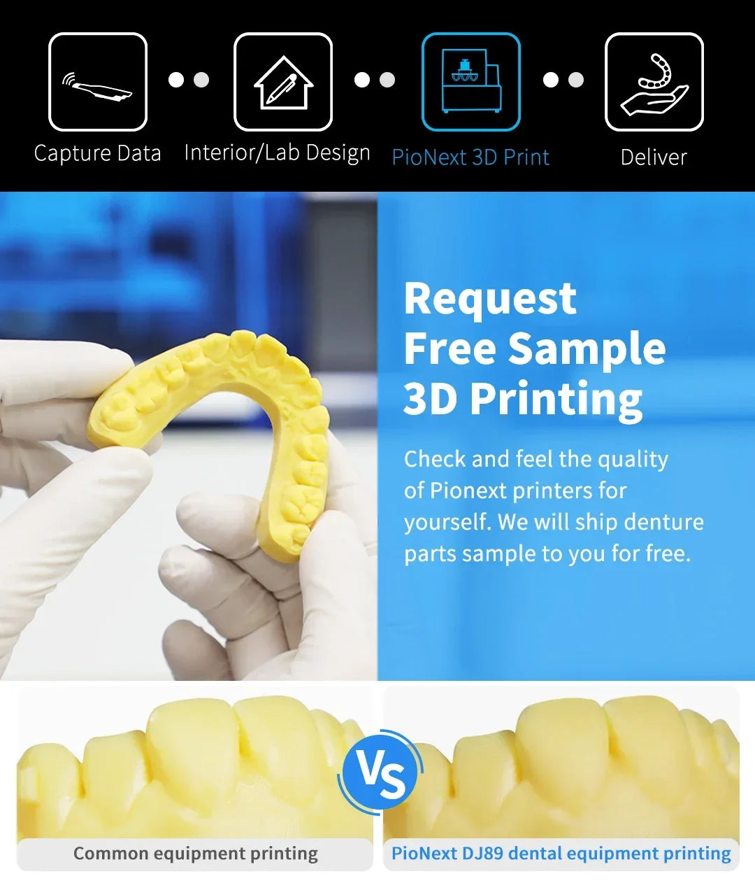 Open material compatible with dental printers​