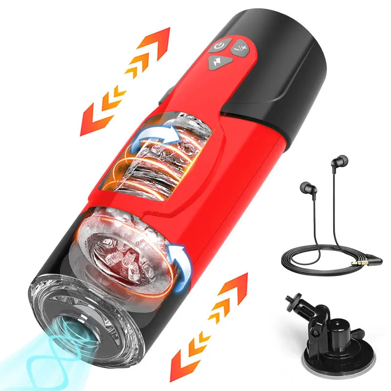 Rotating cup holder with telescopic massaging function