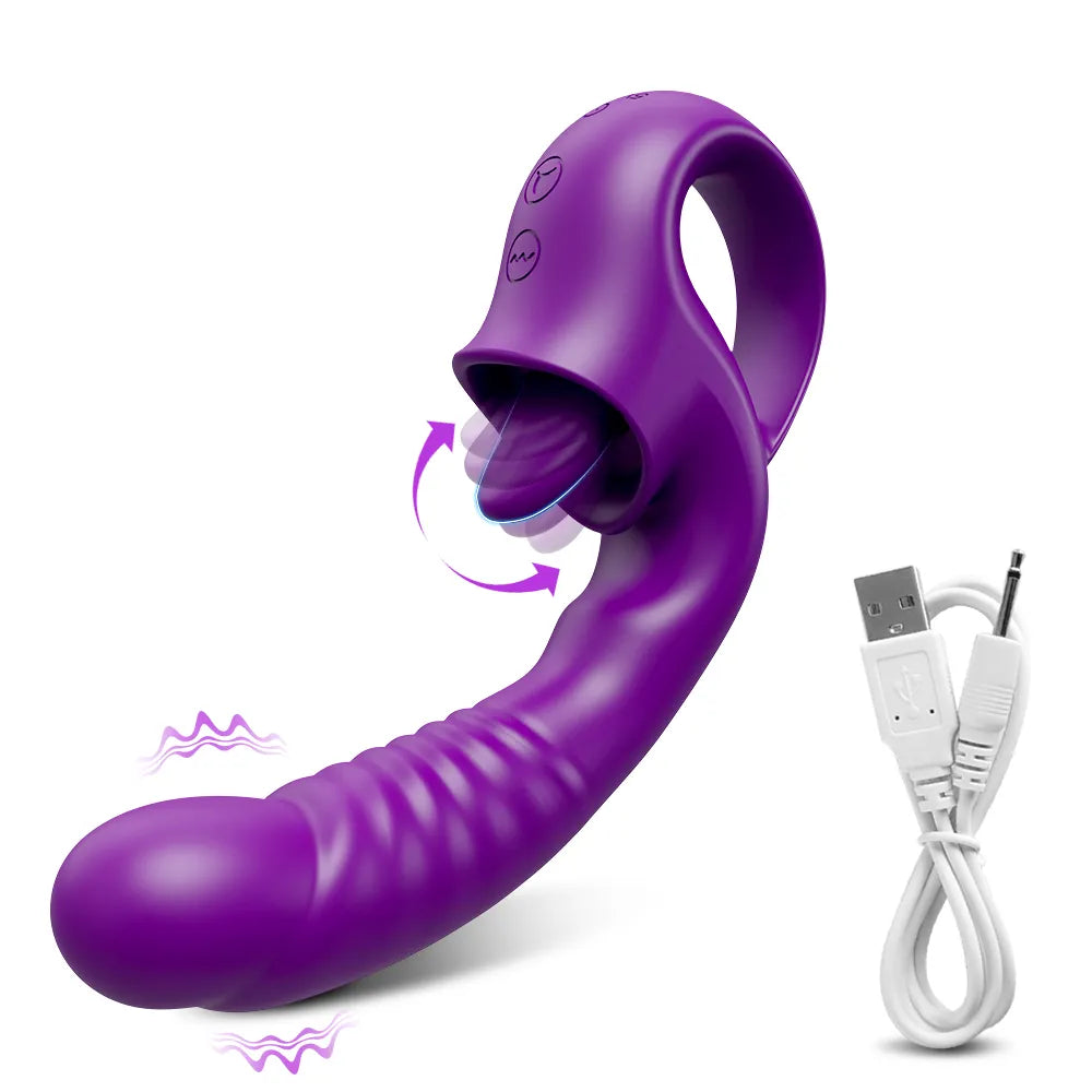 Clitoral Stimulator with Multi-Function Dial