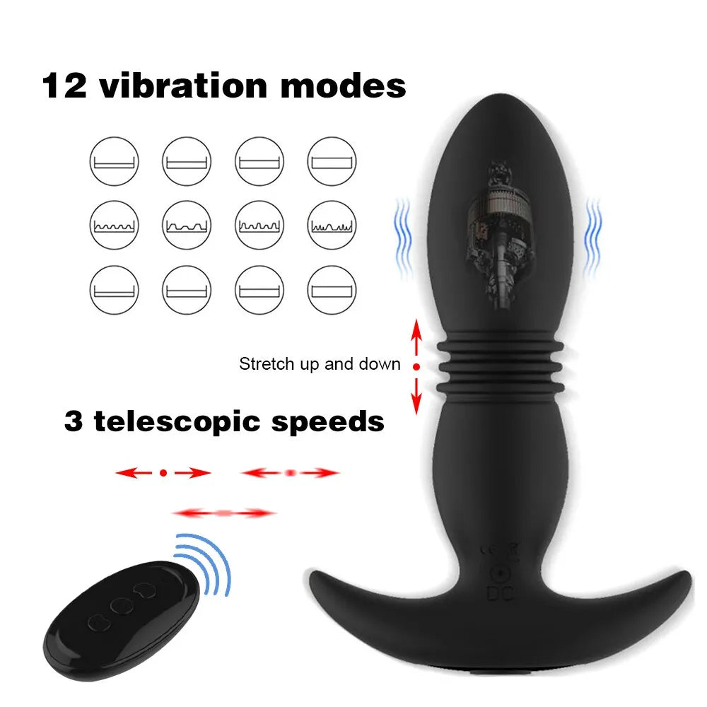 Women's anal massager vibrator