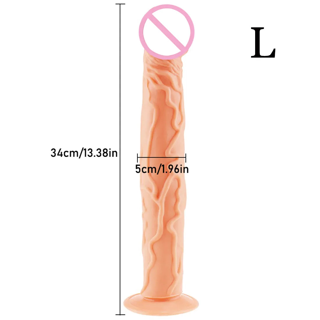 Overlength Anal Plug Dildo