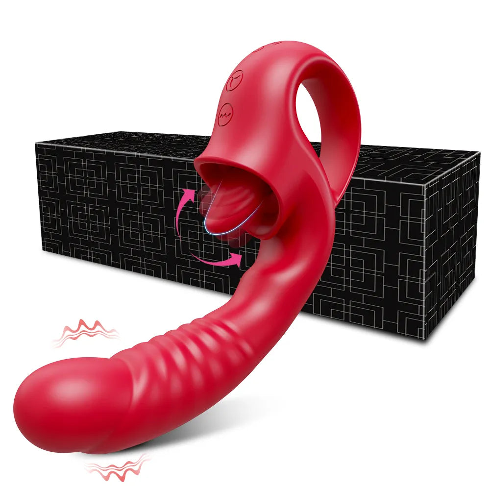 Dual-Action Clitoral Pleasure Device