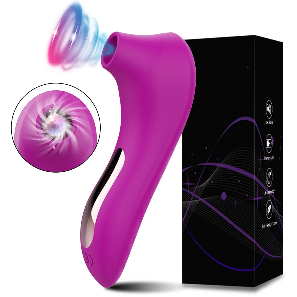 Vacuum Clitoris Vibrating Orgasm Enhancer