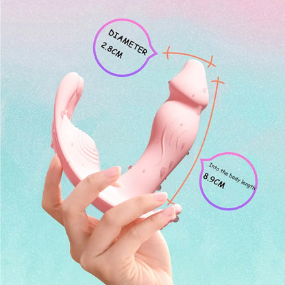 Clitoral stimulation and vaginal panties