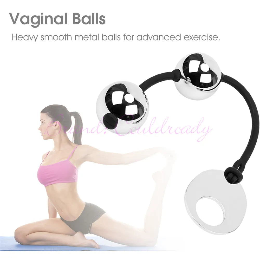 Vagina-tightening pleasure beads