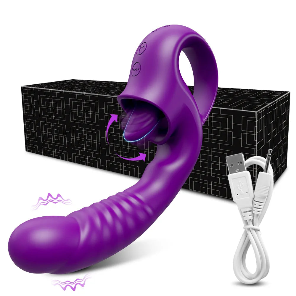 Vibrating Clitoral Massager with Changeable Vibrations