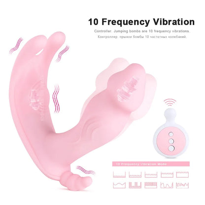 Vaginal panties with clitoral stimulation function