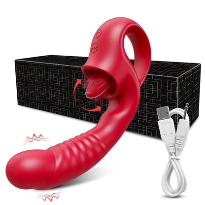 Dual-Action Clitoral Pleasure Wand