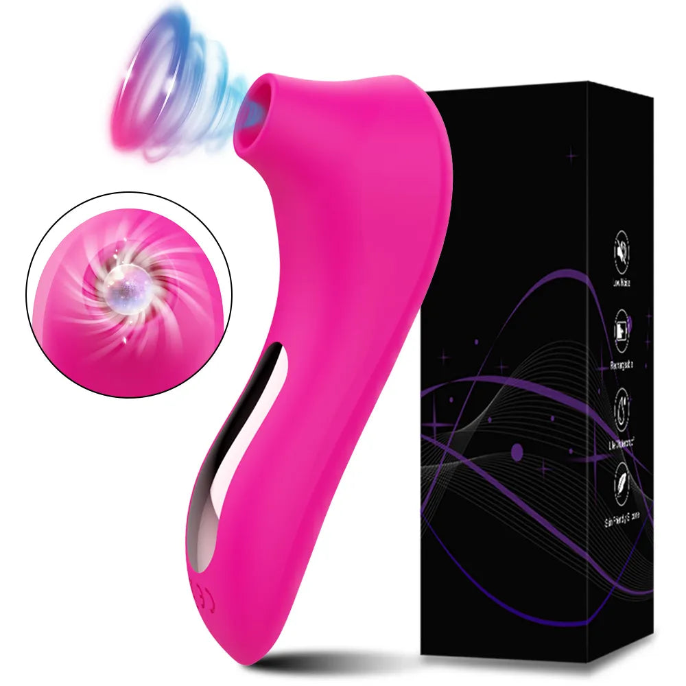 Vacuum Clitoris Vibrating Teaser Toy