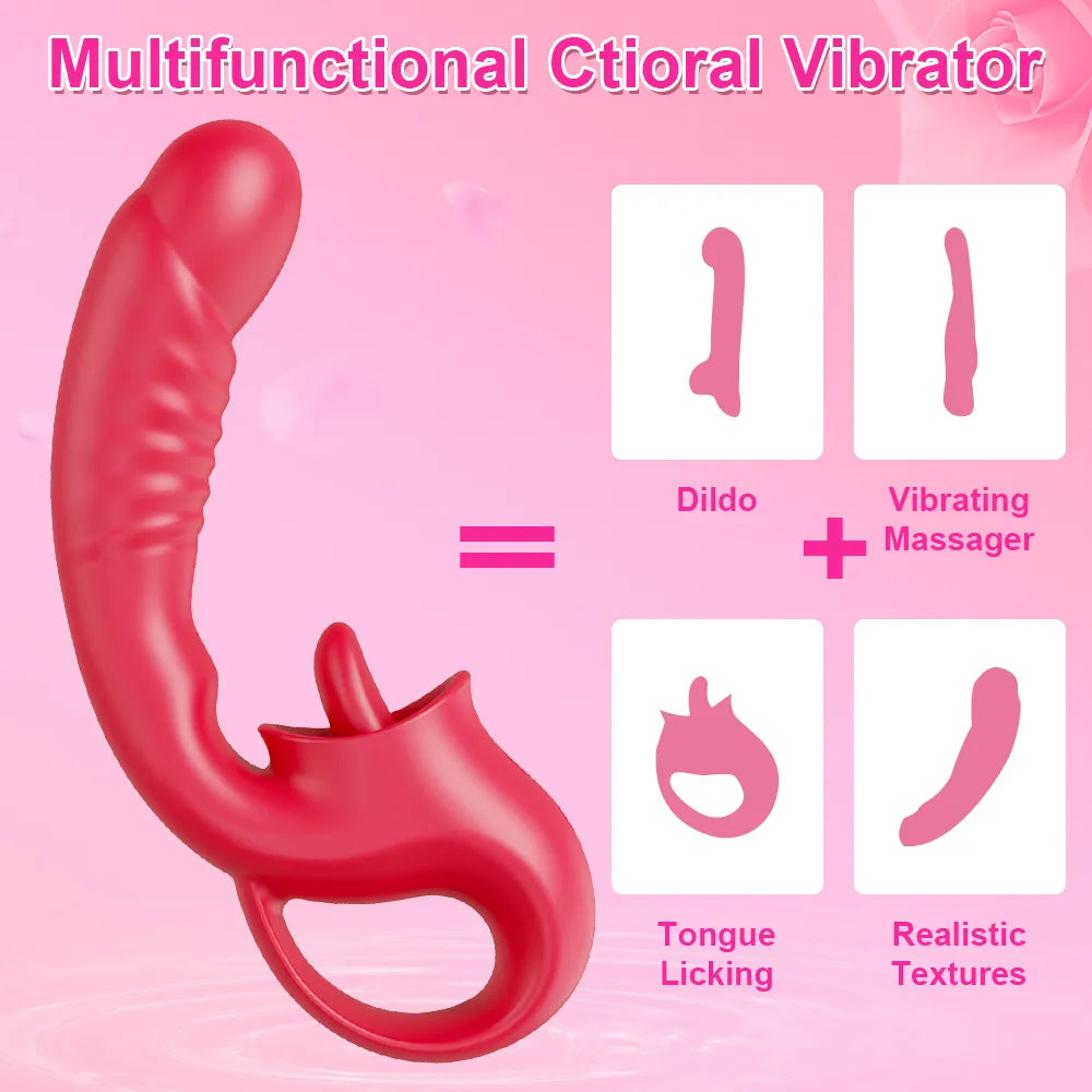 Clitoral Pleasure Tool with Swappable Heads