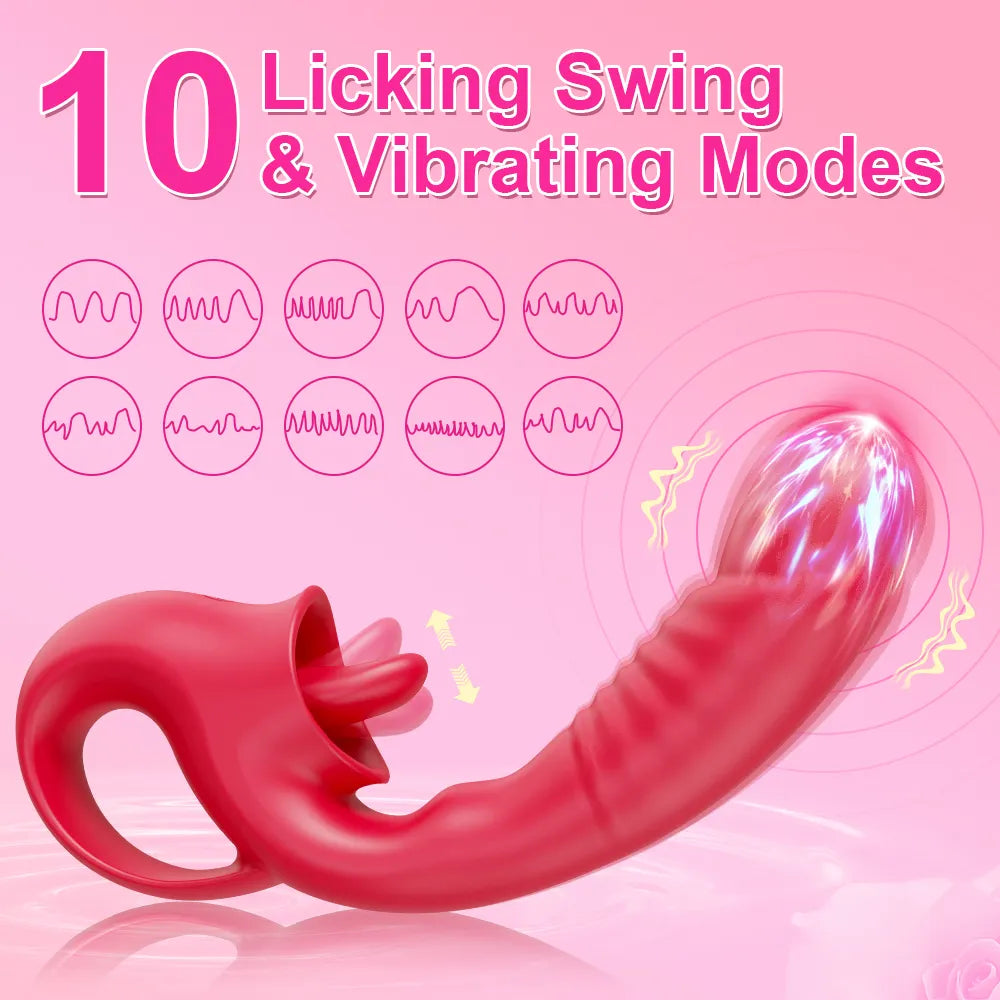 Vibrating Clitoral Massager with Multiple Functions